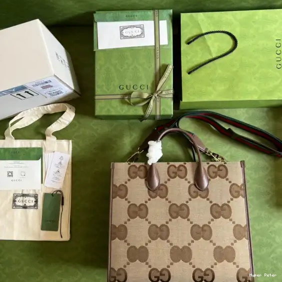 Hyperpeter GG jumbo bag Tote GUCCI with 0529